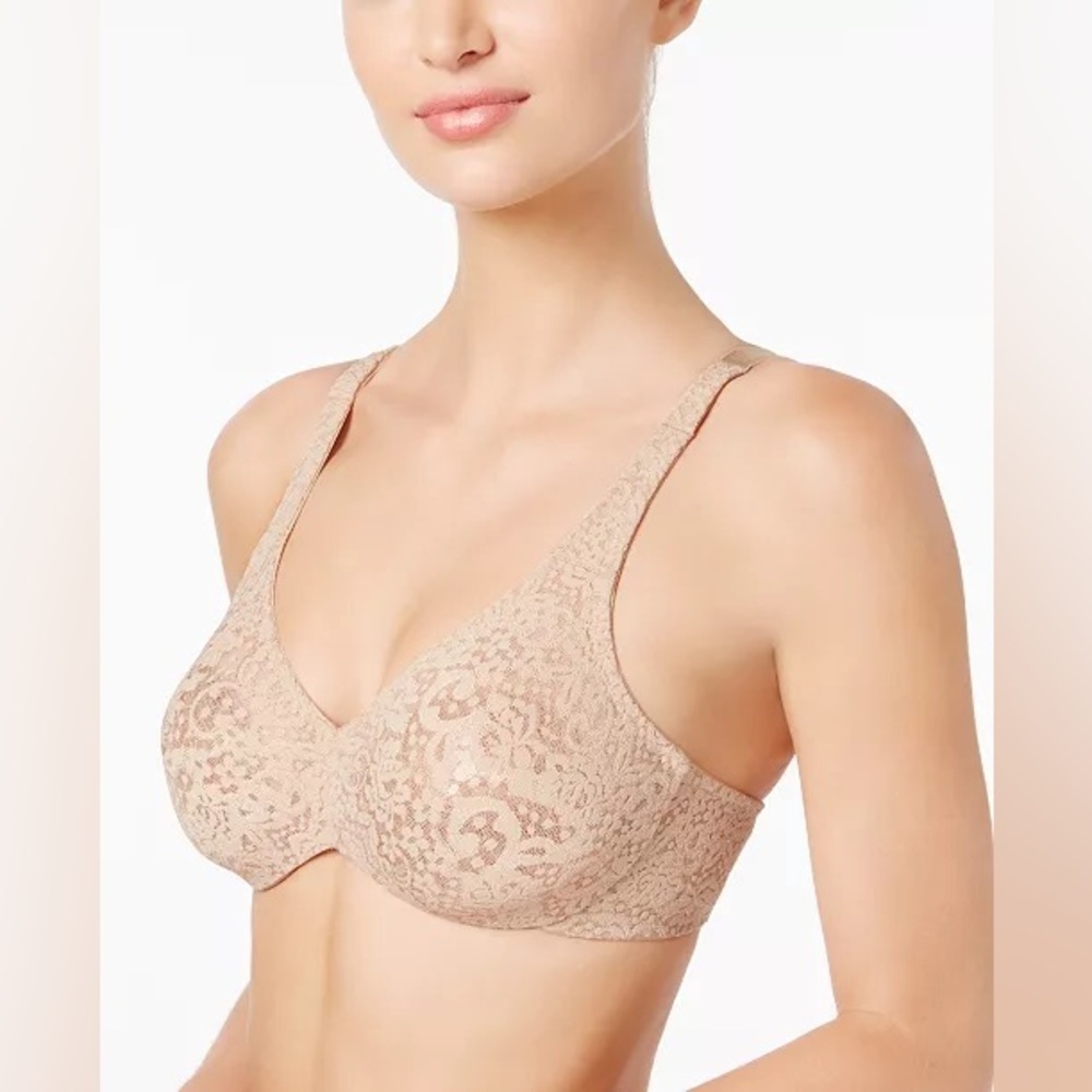 Wacoal Full Figure Halo Lace Bra 65547 32DD B1626